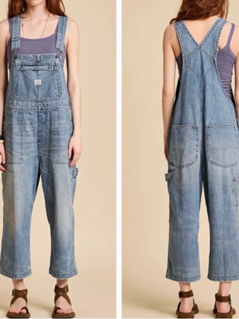 Denimist relaxed Denim Overalls XS
